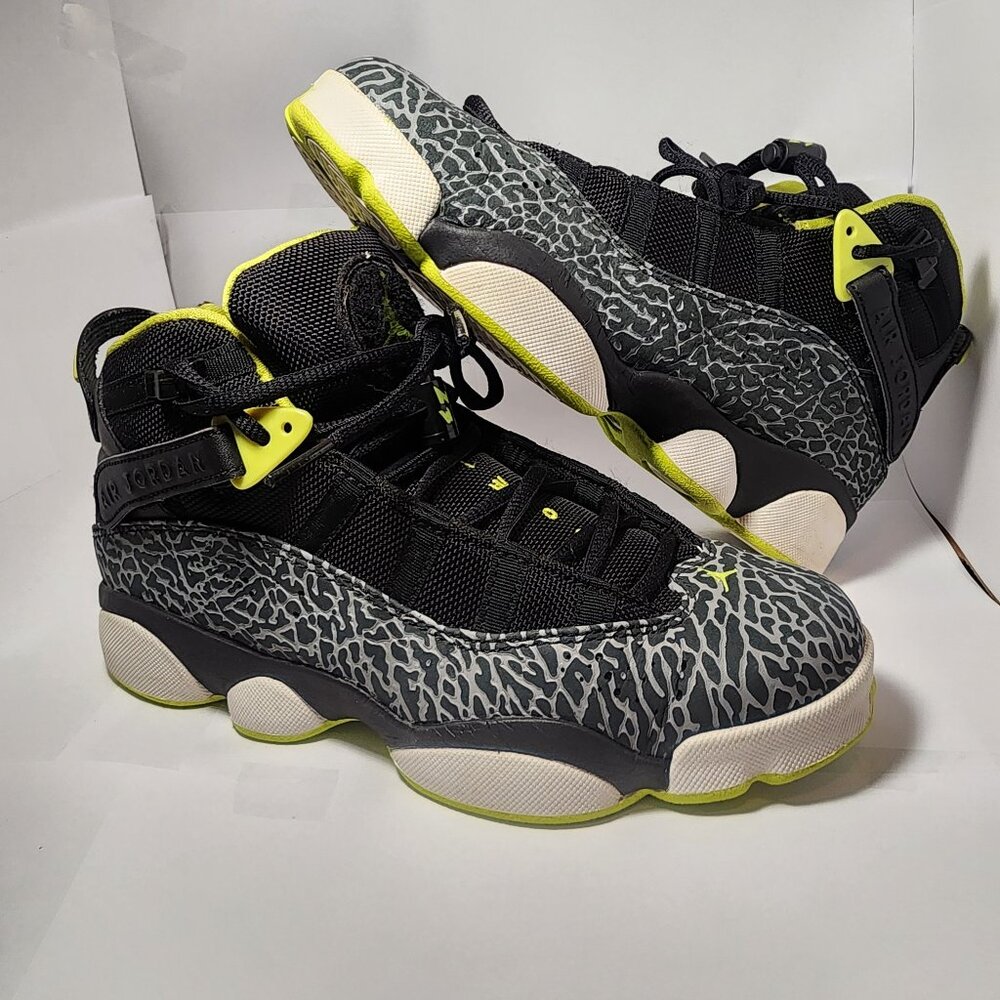Jordan 6 Rings GS 7Y Venom Green